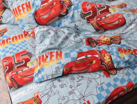 Семейный набор хлопкового постельного белья из Бязи "Gold" №166587 Черешенка™