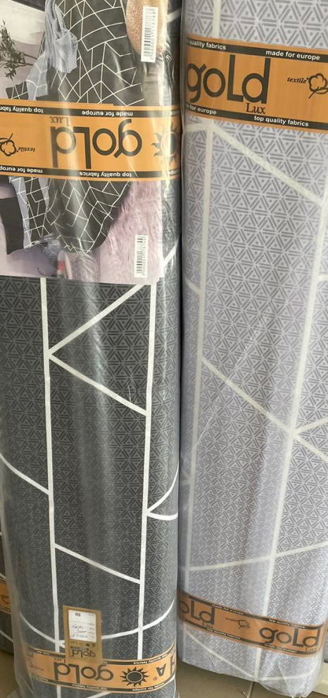 Тканина для постільної білизни Бязь "Gold" Lux GL6000 (A+B) - (50м+50м)
