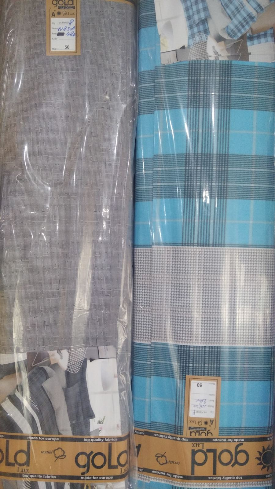 Ткань для постельного белья Бязь "Gold" Lux GL1815 (A+B) - (50м+50м)