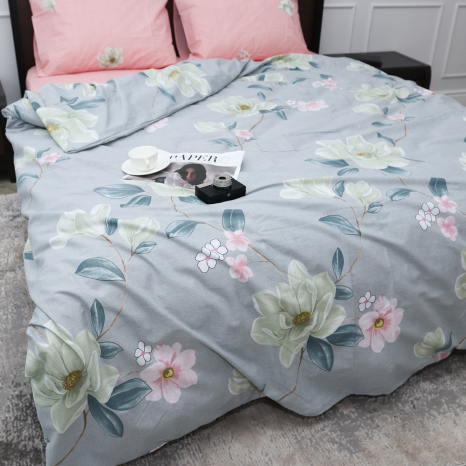 Сімейний набір постільної білизни із Бязі "Gold" №157405AB Черешенка™