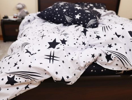 Двоспальний набір постільної білизни 180*220 із Бязі "Gold" №156285AB Черешенка™