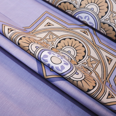 Ткань для постельного белья Бязь "Gold" Lux "Восточный танец" GL4061