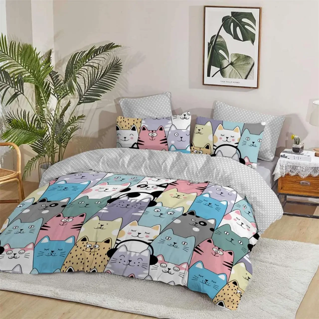 Тканина для постільної білизни Бязь "Gold" Lux GLB50960 (A+B) - (50м+50м)