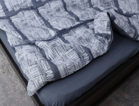 Евро макси набор постельного белья 200*230 из Муслина №600-26 Черешенка™