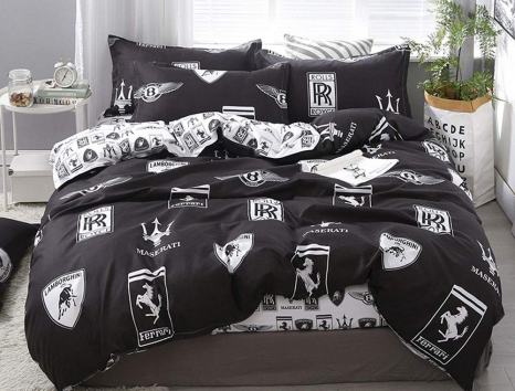 Евро макси набор постельного белья 200*220 из Бязи "Gold" №151459AB Черешенка™