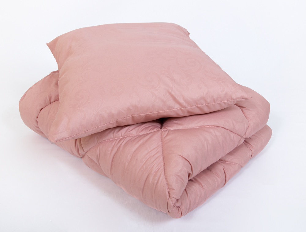 Комплект дитяча ковдра 105x135 + подушка 50x50 (мікрофібра/холлофайбер) №2105