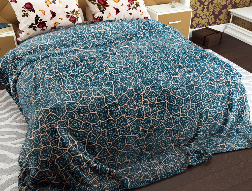 Двоспальний флісовий плед №33740