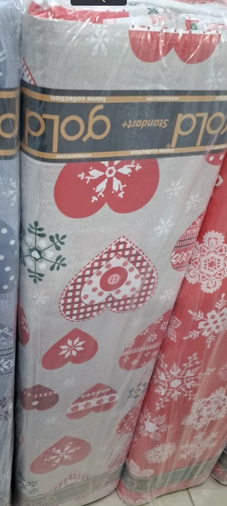 Тканина для постільної білизни Бязь "Gold" Lux GL16340red