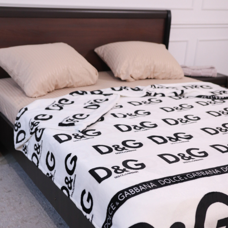 Полуторний флісовий плед №33001