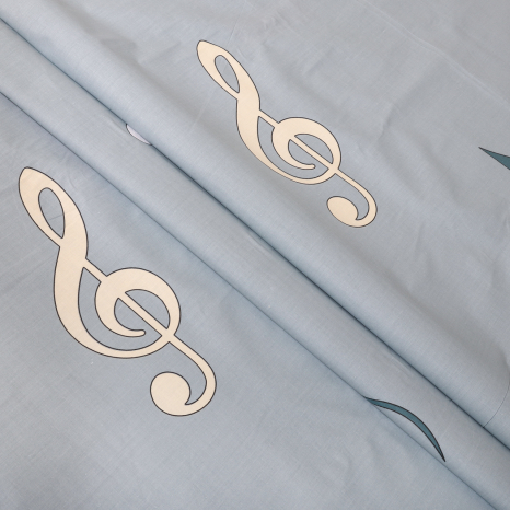 Ткань для постельного белья Бязь "Gold" Lux GL3823R (A+B) - (50м+50м)