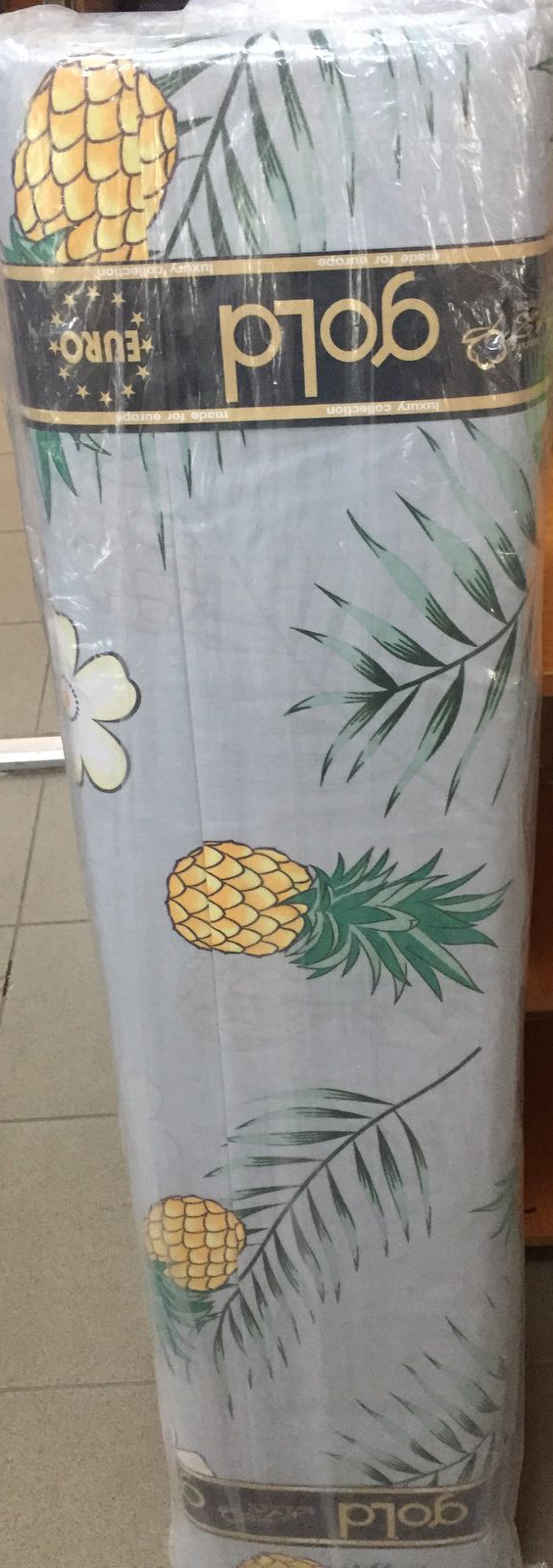 Ткань для постельного белья Бязь "Gold" Lux GL7718grey