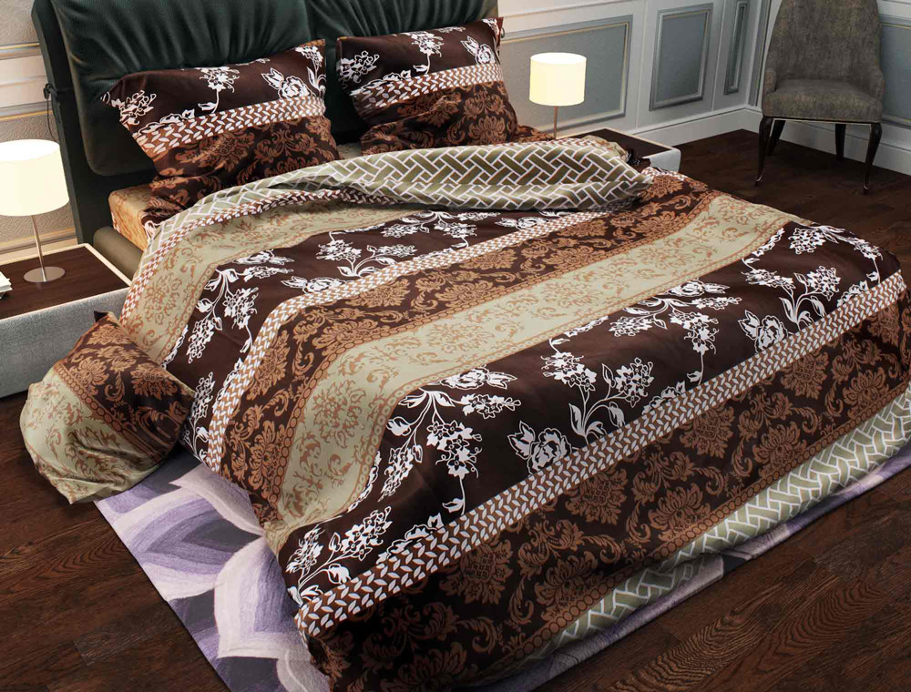 Ткань для постельного белья Бязь "Gold" Lux GL730