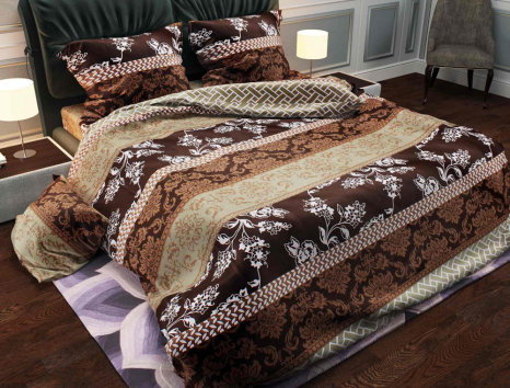 Ткань для постельного белья Бязь "Gold" Lux GL730