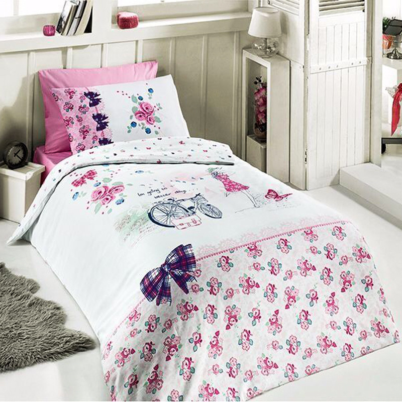 Полуторный набор постельного белья 160*220 из Ранфорса Clara First Choice™