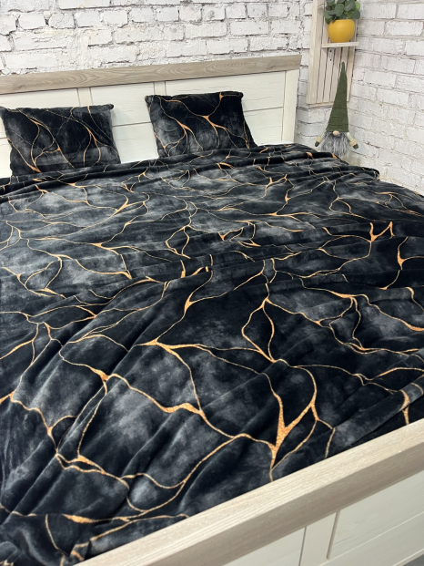 Евро флисовый плед №33990