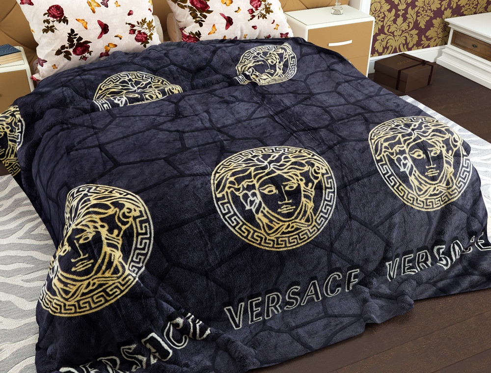 Двоспальний флісовий плед №33932