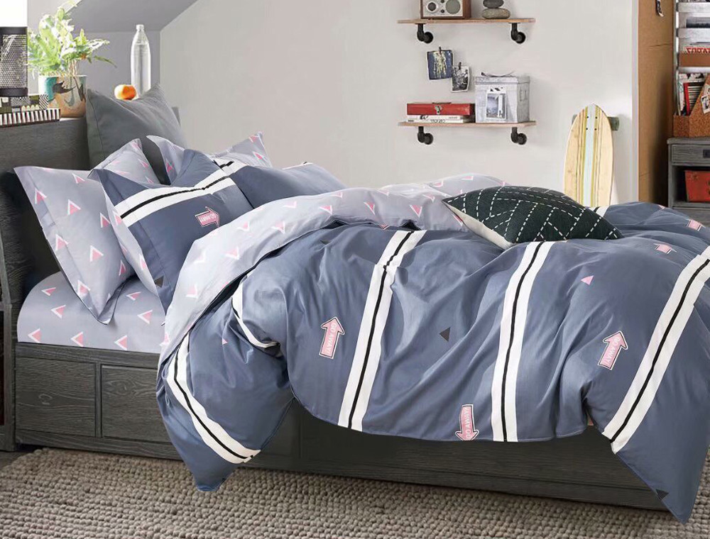 Евро макси набор постельного белья 200*220 из Сатина №1909AB Черешенка™