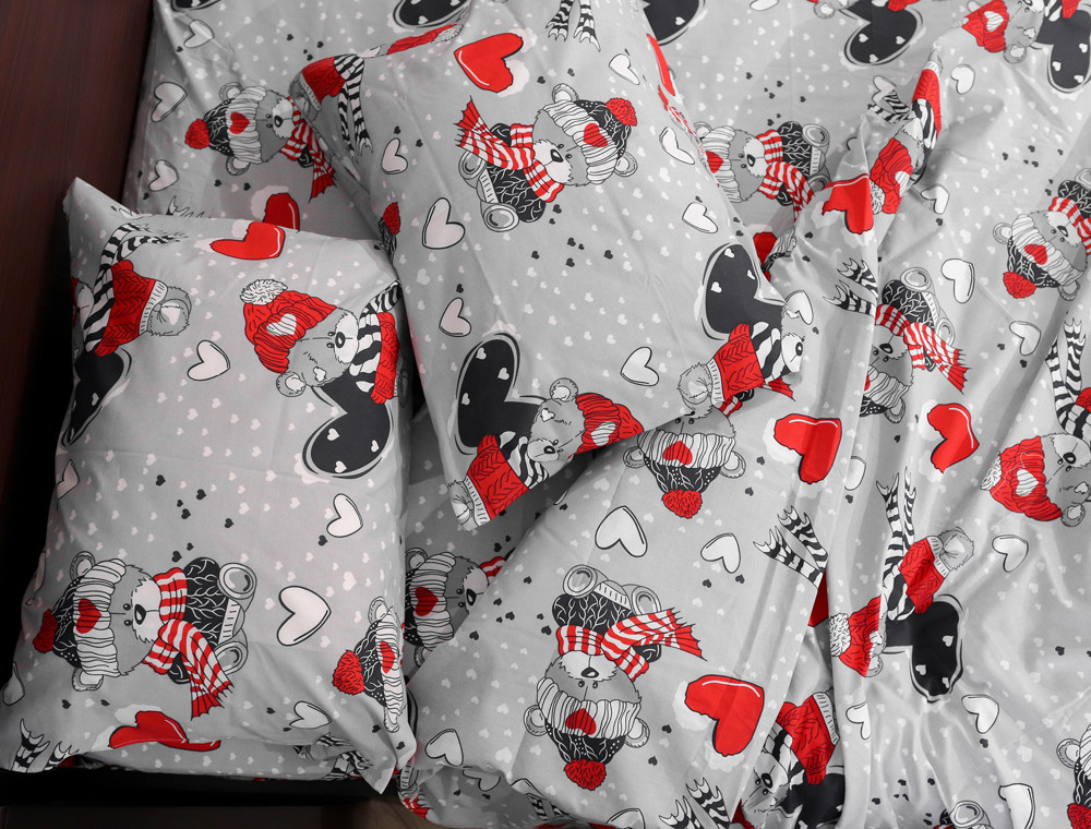 Полуторный набор постельного белья 150*220 из Бязи "Gold" №157965 Черешенка™