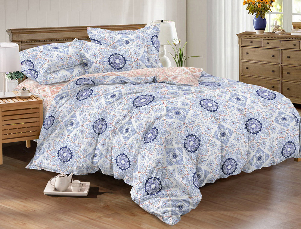 Тканина для постільної білизни Сатин S41-4 (A+B) - (60м+60м)