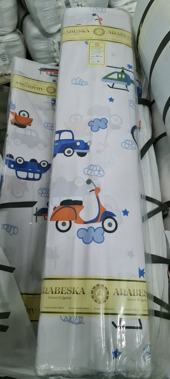 Ткань для постельного белья Бязь "Gold" Lux детская GLB323