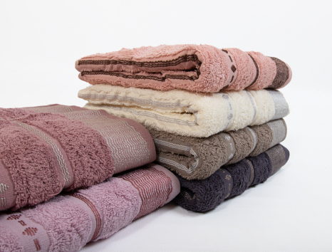 Комплект махрових рушників CESTEPE CIZGILI (90*50)