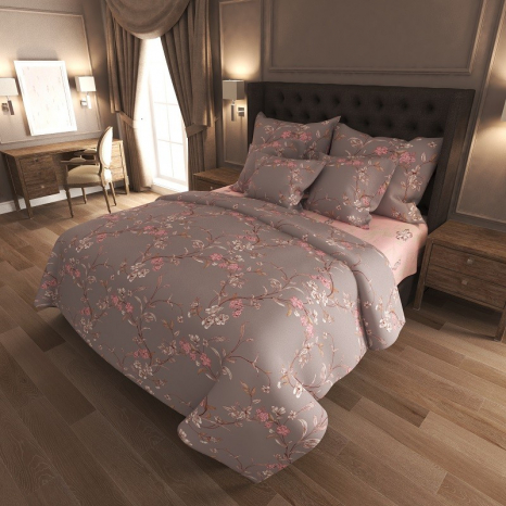 Ткань для постельного белья Бязь "Gold" Lux GL1468A