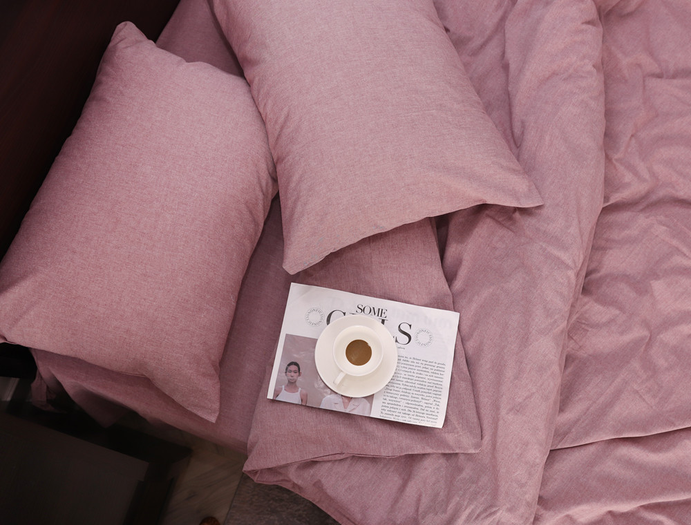 Евро макси набор постельного белья 200*220 из Вареного Хлопка №87118 Черешенка™