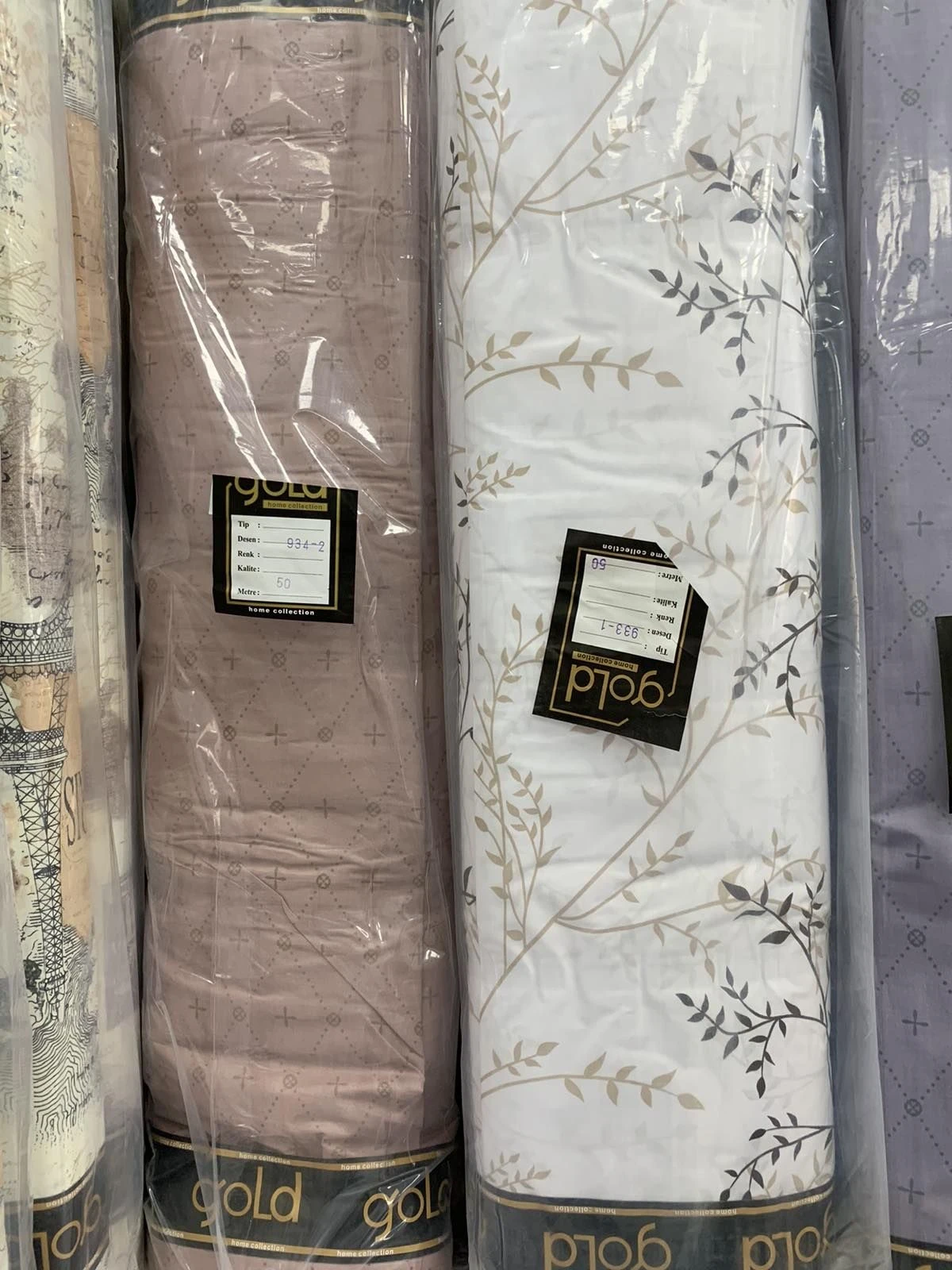 Тканина для постільної білизни Бязь "Gold" Lux GL1718 (A+B) - (50м+50м)