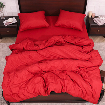 Полуторний набір постільної білизни 150*220 із мікрофібри №20181660 Черешенька™