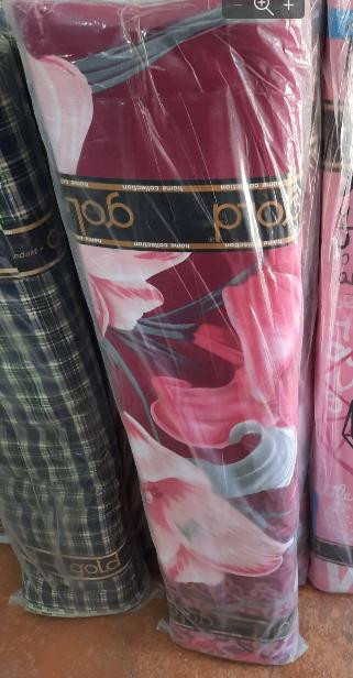 Ткань для постельного белья Бязь "Gold" Lux "Лилии" GL344