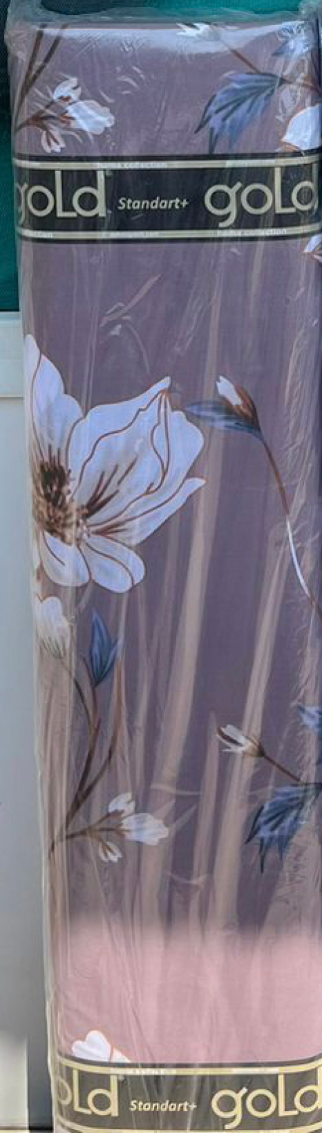 Тканина для постільної білизни Бязь "Gold" Lux GL1620brown