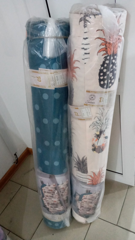 Ткань для постельного белья Сатин S-020 (A+B) - (60м+60м)