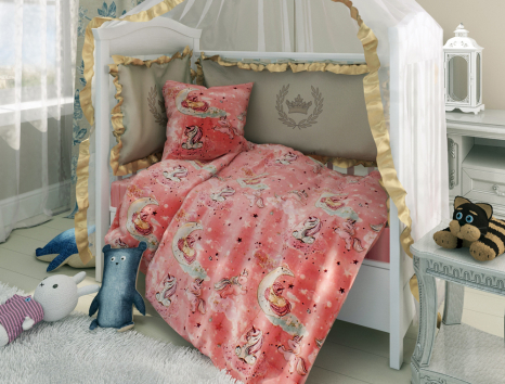Тканина для постільної білизни Бязь "Gold" Lux дитяча GLB015