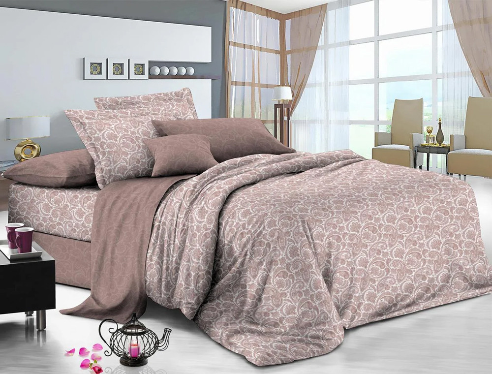 Ткань для постельного белья Сатин S31-2 (A+B) - (60м+60м)