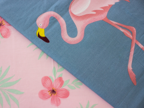 Полуторный набор постельного белья 150*220 из Бязи "Gold" №157393AB Черешенка™