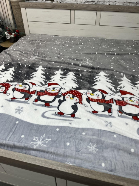 Евро флисовый плед №33105