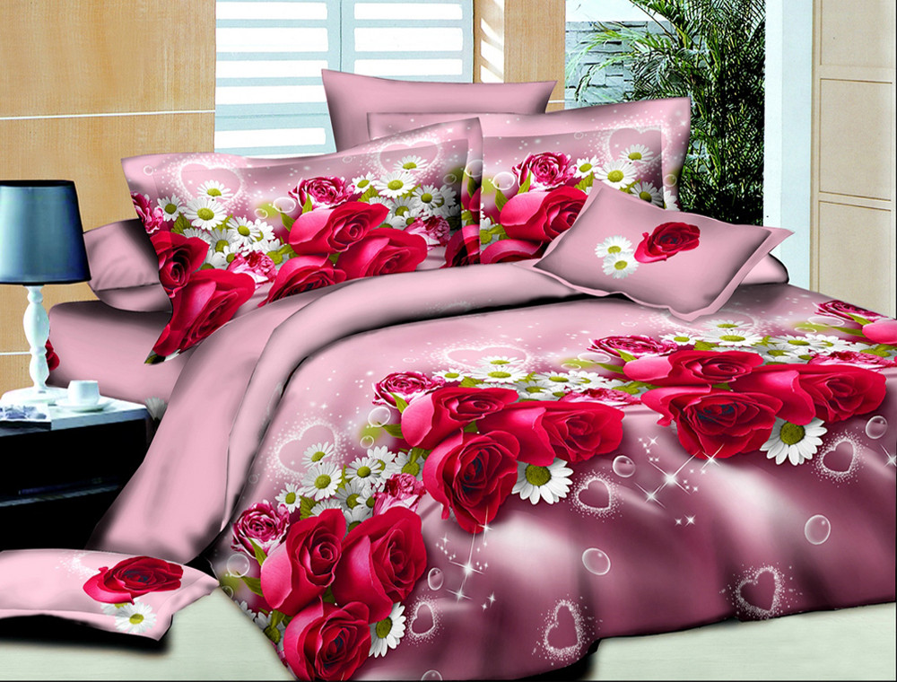 Сімейний набір постільної білизни із Ранфорсу №18502AB Черешенка™