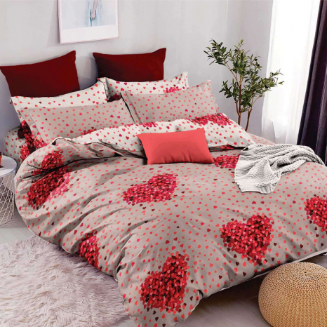 Тканина для постільної білизни Бязь "Gold" Lux GL1989 (A+B) - (50м+50м)