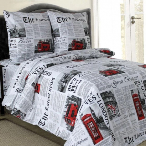 Тканина для постільної білизни Бязь "Gold" Lux GL51970