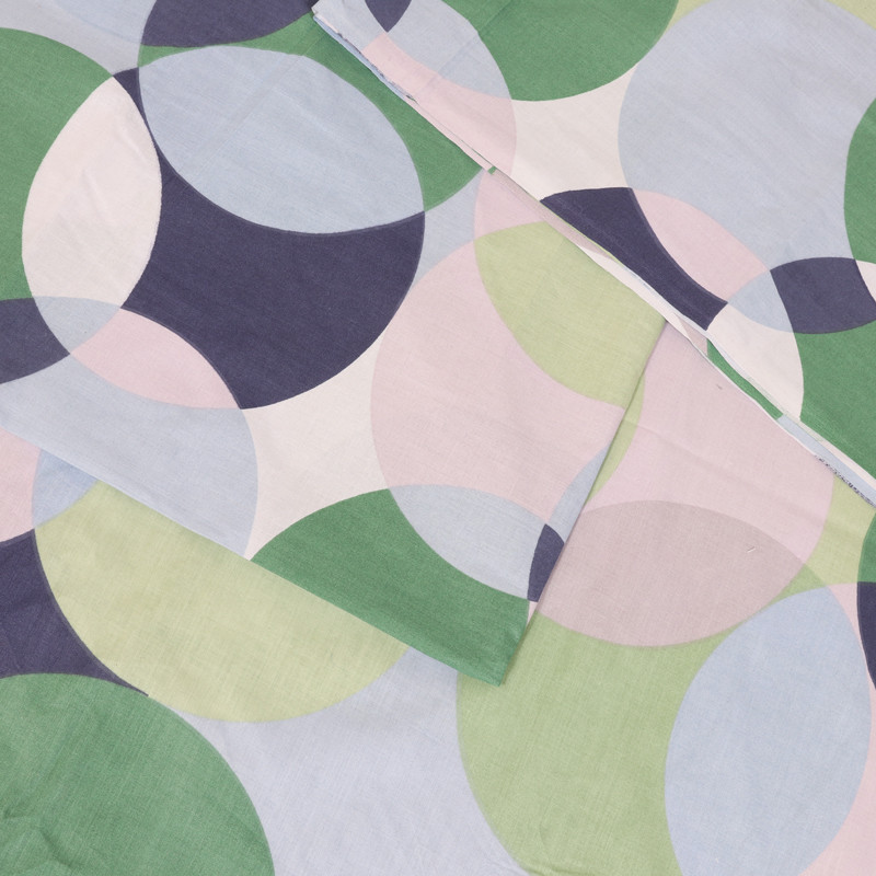 Ткань для постельного белья Бязь "Gold" Lux GL3490green