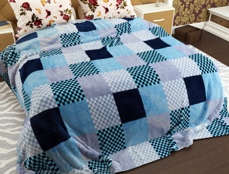 Евро флисовый плед №33879