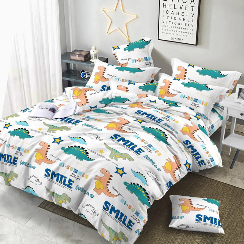 Ткань для постельного белья Бязь "Gold" Lux детская GLB300blue