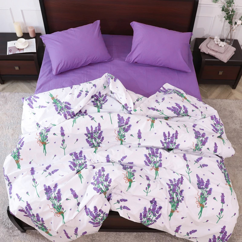 Двуспальный набор постельного белья 180*220 из Бязи "Gold" №152323AB Черешенка™