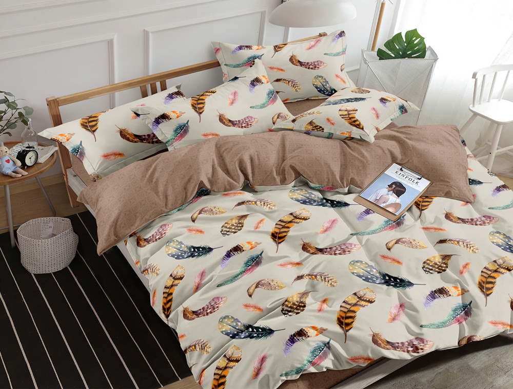 Ткань для постельного белья Бязь "Gold" Lux GL4567 (A+B) - (50м+50м)