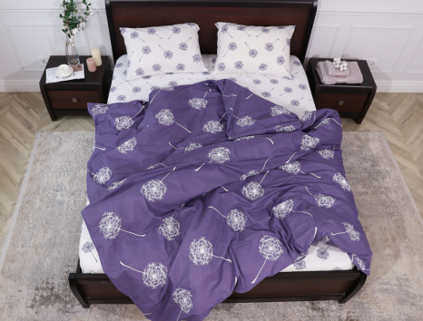 Семейный набор хлопкового постельного белья из Бязи "Gold" №151904AB Черешенка™