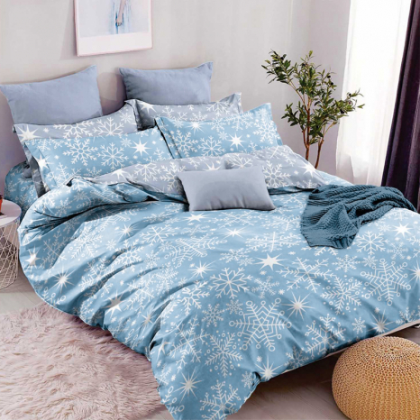 Ткань для постельного белья Бязь "Gold" Lux GL3480blue