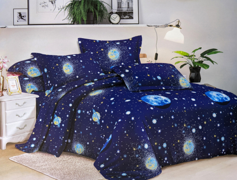 Двоспальний набір постільної білизни 180*220 із полікотону №205067 Черешенька™