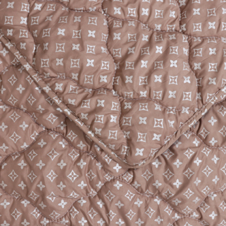 Полуторное летнее одеяло микрофибра/холлофайбер №41076