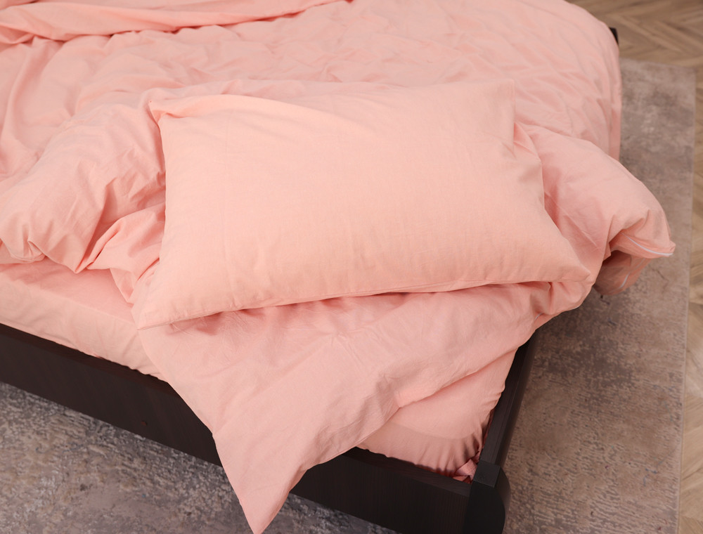 Двуспальный набор постельного белья 180*220 из Вареного Хлопка №87111 Черешенка™