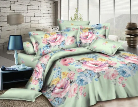 Ткань для постельного белья Сатин S18397 (50м)